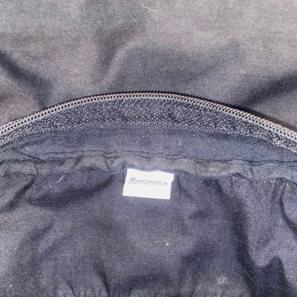 Hempmania Duluth Trading Co Hemp Canvas Crossbody Messenger Bag Navy Utility Bag - Picture 6 of 7